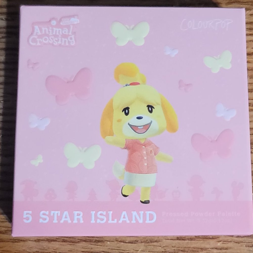 Colourpop Animal Crossing Eyeshadow Palette